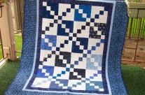 Terri’s FINISHED Double 4-Patch Quilt