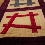 First Tic-Tac-Toe Quilt