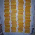 flimsy made using the stacked coins block