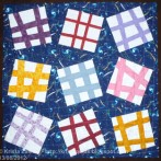 Krista’s Completed Tic-Tac-Toe Quilt