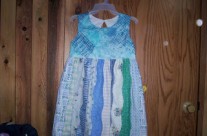 Block Lotto-inspired Dress