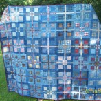 Hot Cross 9 Patch Quilt