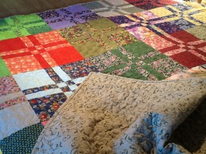 Sandy quilt quilted by Char