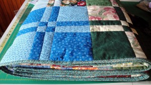 Sandy quilt quilted by Marilyn