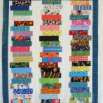 A Stacks quilt for a child