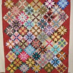 Tall Fly blocks mailed and Crossed Star flimsy