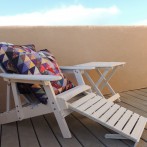 Finished Scrappy Triangle Pillows