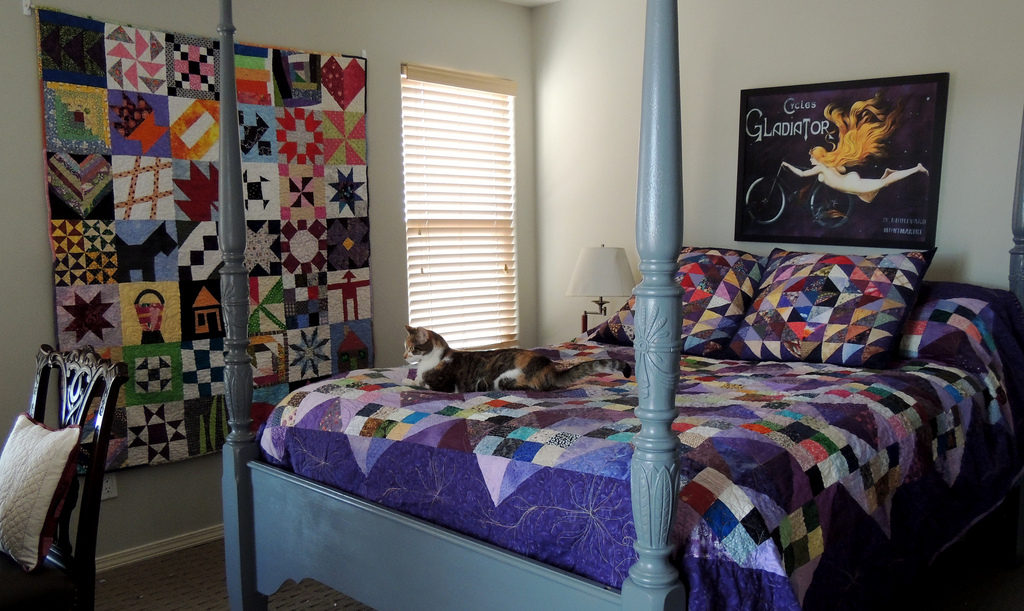 Quilts in Sophie's Room