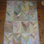 Low volume baby quilt