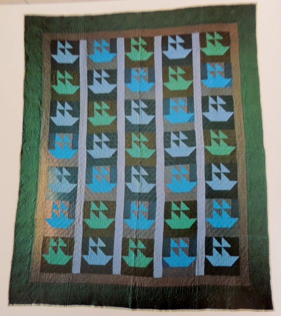 Sailboats Quilt by Amanda Lehman, Topeka Indiana