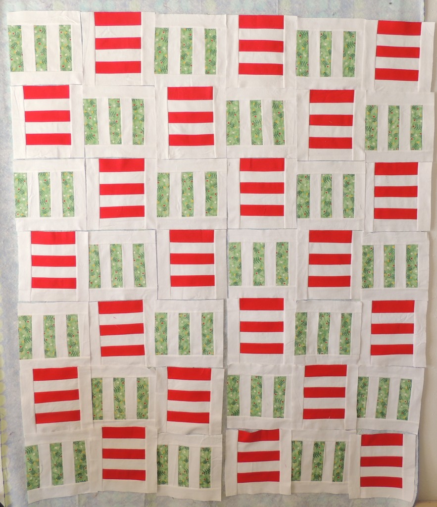 Sophie's Holiday Stripes Blocks
