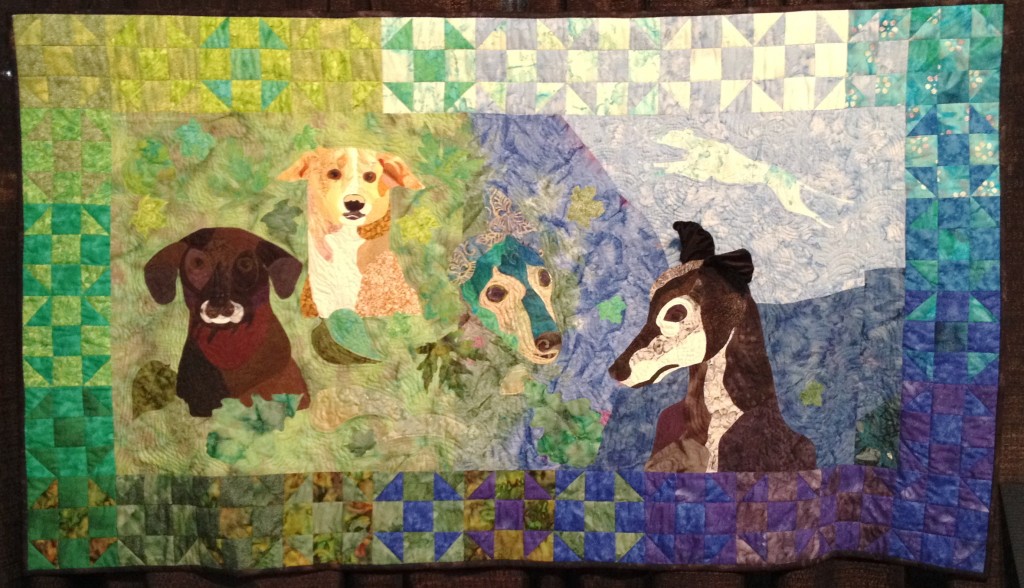 Jude's Quilt for It's Raining Cats and Dogs