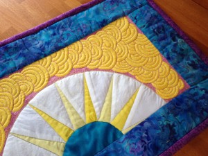 A fun free motion quilting playground