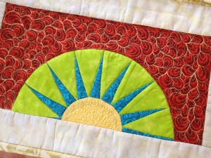 A fun free motion quilting playground