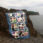 quilt top on vacation too….