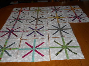 Spokes for Mod-Mod Quilt 001