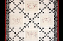 Black, White & Redwork