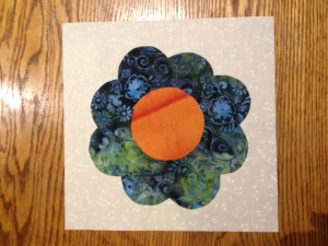 applique flower