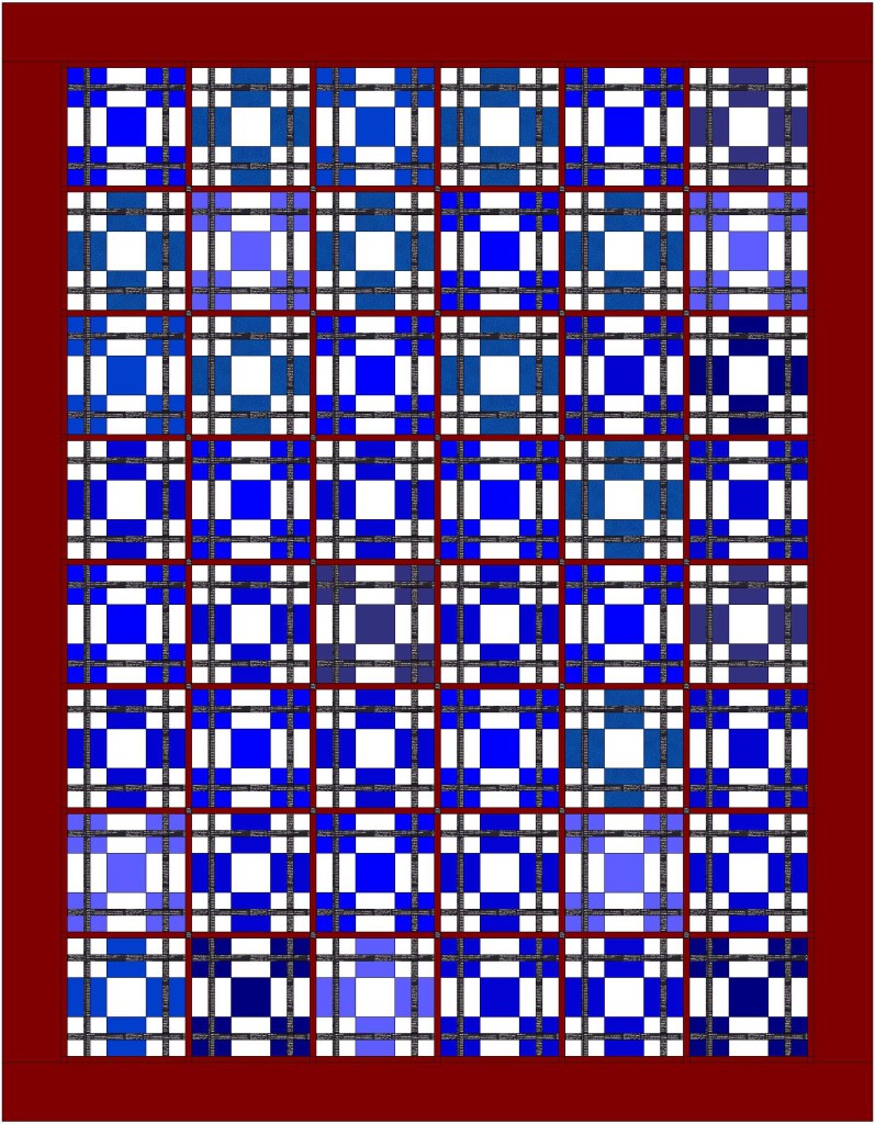 Quilt3-ContrastSkinnySashing-Borders