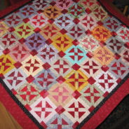 a finished quilt!