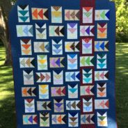 Flying geese quilt…