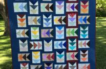 Flying geese quilt…