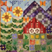 Old MacDonald Mystery Quilt Along flimsy completed