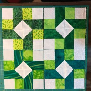 4 Susannah blocks made by Linda Engebretson