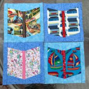 Blocks arriving, and 4 Summer Reading blocks for donation