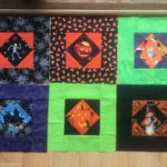 6 Fun Spooky Square blocks from Linda in Minnesota