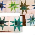 Made fabric stars