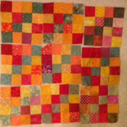 Poppy blocks for August