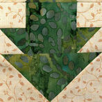 In October, Oak Leaf Blocks