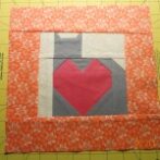 Heart Cat February Block from Kathy S.