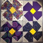 4 Violet blocks for me