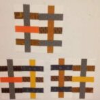 6 woven bar blocks for October