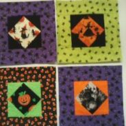 4 Halloween blocks