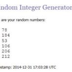 And the last winners of 2014 are …