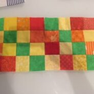 Two Poppy blocks at the last minute