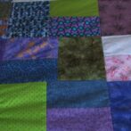 Pat’s Three Patch Rectangle Quilt Finished
