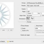 Printing the Sunrise Templates