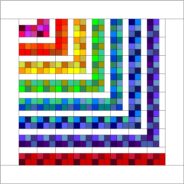 A Rainbow Scraps Idea