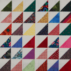 Susan:  First Scrappy Triangles Received