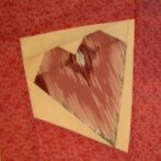 2 Paper Pieced Hearts and a Wonky