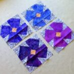 Four lovely violets received