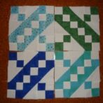 Four Cool Ladder Blocks for August