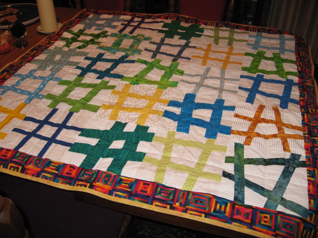 Finished Lotto Quilt Block Lotto