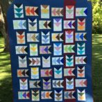 Flying geese quilt…