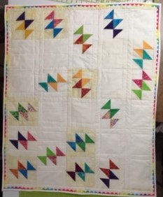 Fly, a baby quilt